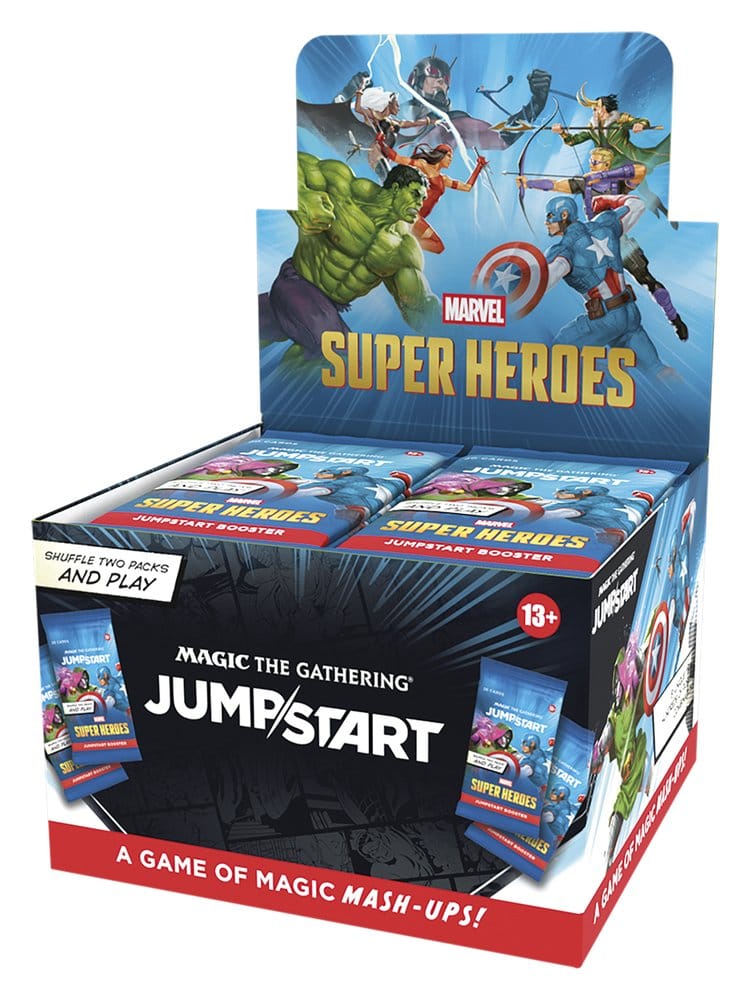MTG Marvel Super Heroes Jumpstart Booster Display